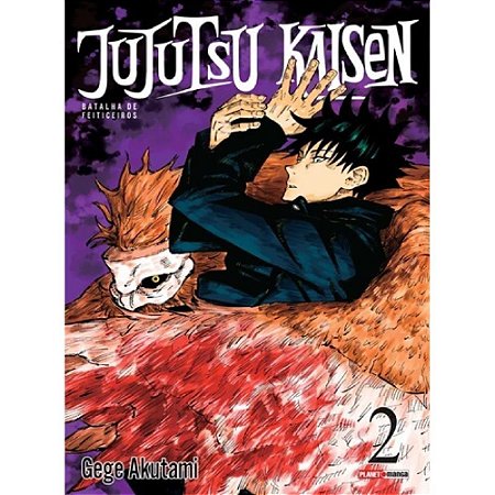 Livro Manga Jujutsu Kaisen N.02