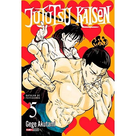 Livro Manga Jujutsu Kaisen N.05