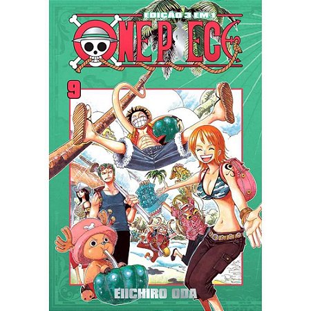 Livro Manga ONE Piece 3 X 1 N.09