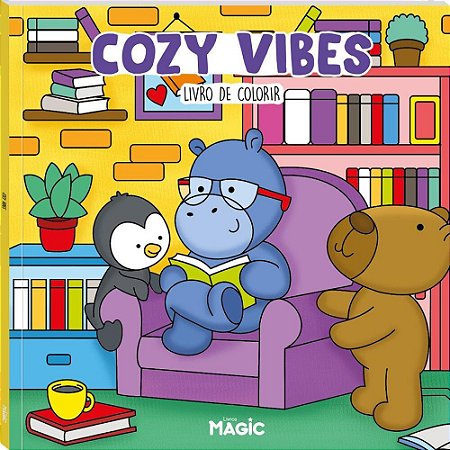 Livro de Colorir Bobbie Goods COZY Vibes 48PGS