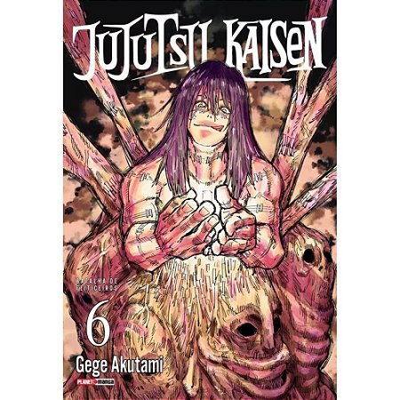 Livro Manga Jujutsu Kaisen N.06
