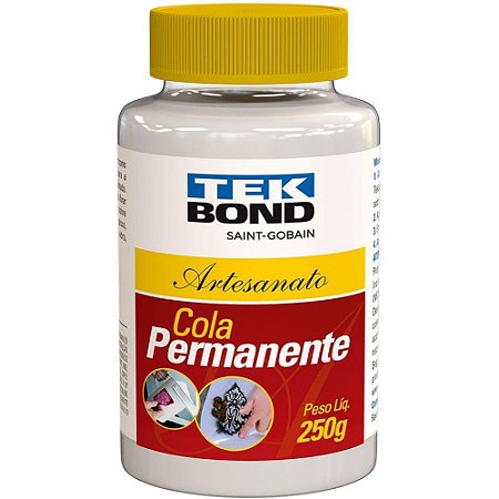 Cola Pano Permanente Frasco 250G