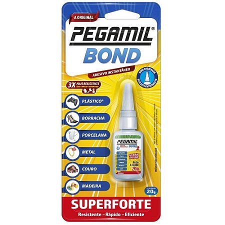 Cola Adesivo Instantaneo BOND 20G Blister CX.C/12