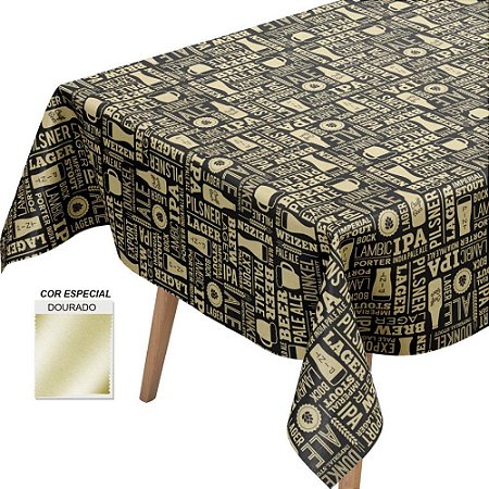 Toalha Termica Beer Dourada 1,40 X 30M. Rolo