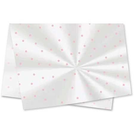 Sujinho Poli Decorado 49X69CM Alice Poa Rosa Quartz PCT.C/50