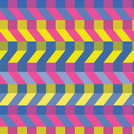 Papel Presente Bobina Couche 60CM. MOD.230 Poligonos Geomet BO-100MTS