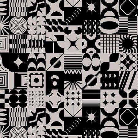 Papel Presente Bobina Couche 60CM. MOD.327 Abstrato Prata BO-100MTS