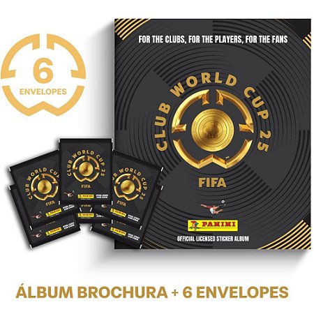 Album de Figurinhas Mundial de Clubes BROCH+6ENV. KIT.