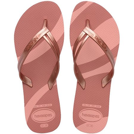 Chinelo Havaianas Feminino Elegance PRINT 37/8 Blossom PAR