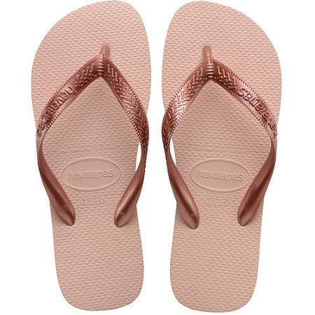 Chinelo Havaianas Feminino TOP Tiras 35/6 Rosa Ballet PAR