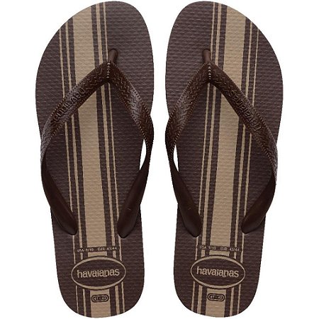 Chinelo Havaianas Masculino Color Essential 41/2 Cafe PAR