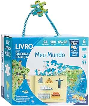 Todolivro PLAY - Livro com QUEBRA-CABEÇA - Meu Mundo