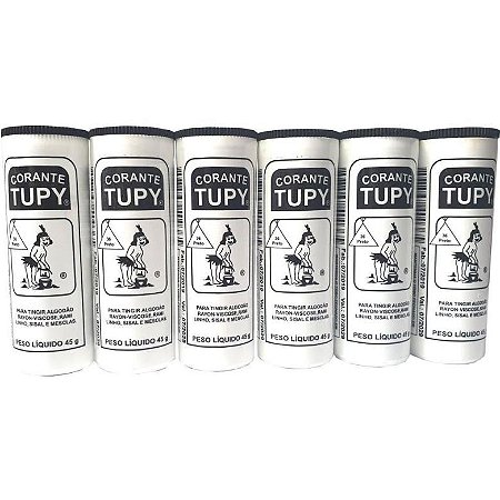 Corante em PO Preto TUPY Algodao UNID - Corantes TUPY
