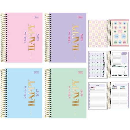 Agenda 2026 HAPPY ESP 176F 117X164MM PCT.C/05