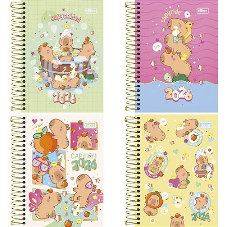 Agenda 2026 Capyclub CD ESP 160F 110X154MM PCT.C/04