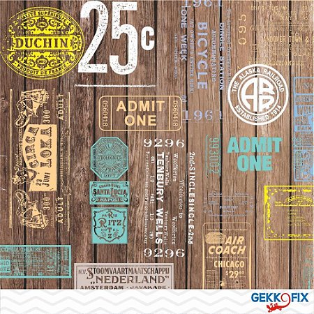 Plastico Adesivo 45CMX15M Madeira Vintage Rolo
