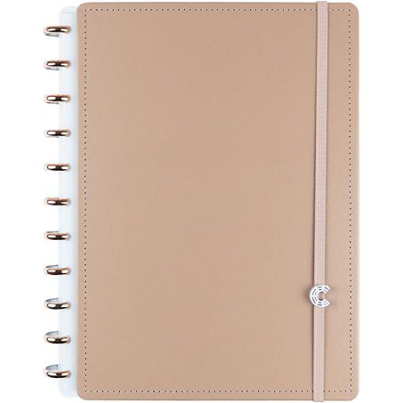 Caderno Inteligente Grande Cappuccino 80FLS