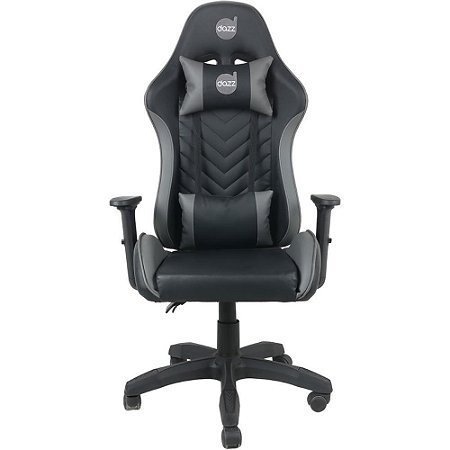 Cadeira Gamer Elite PRO Preto e Cinza - Maxiprint