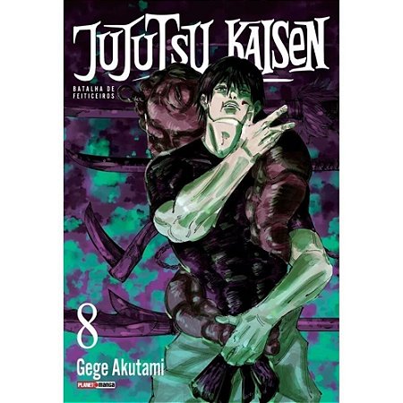 Livro Manga Jujutsu Kaisen N.08