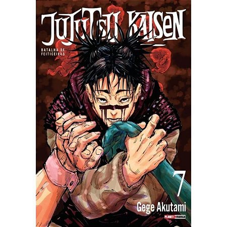Livro Manga Jujutsu Kaisen N.07