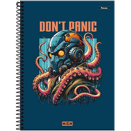 Caderno 01X1 Capa Dura HIGH Masculino 80F PCT.C/04