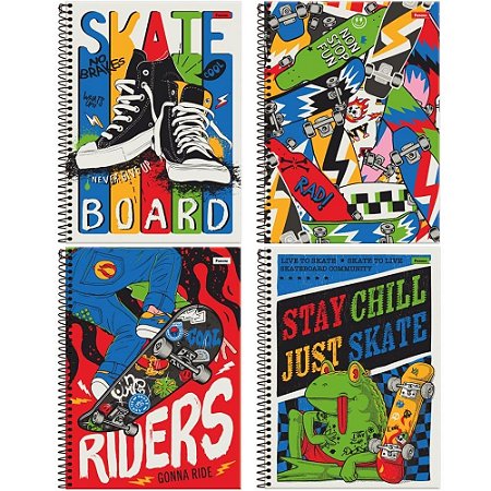 Caderno 10X1 Capa Dura DRIP 160F PCT.C/04