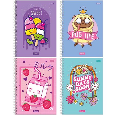 Caderno 10X1 Capa Dura EVER 160F PCT.C/04
