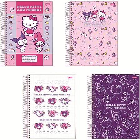 Caderno 01X1 Capa Dura Besties Forever 80FLS. PCT.C/04