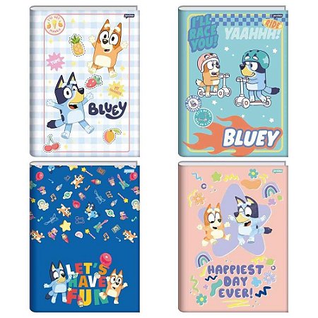 Caderno Brochurao Capa Dura Bluey 80FLS. PCT.C/05
