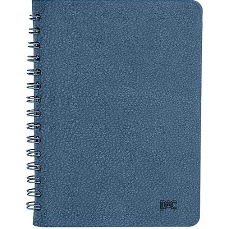 Caderneta Espiral Capa Dura Azul Espiral SMART PP 80F.