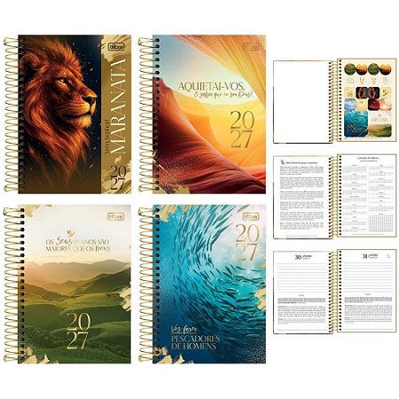 Agenda 2026 Louvor CD ESP 208FLS 140X200MM PCT.C/04
