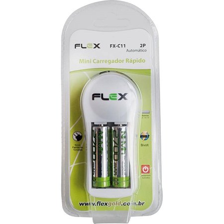 Carregador de Pilhas Bivolt P/PILHAS AA/AAA/GV 2700MAH