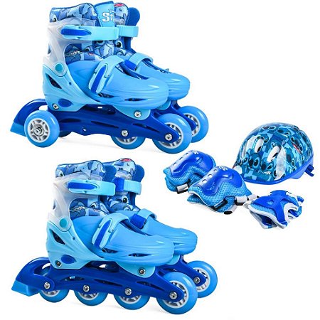 Patins STITCH 32-35 C/KIT Protecao KIT - BBR