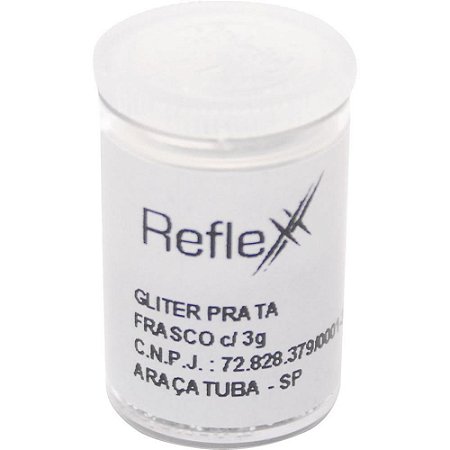 Purpurina Potes 3G. Prata PCTE C/12 - Reflex