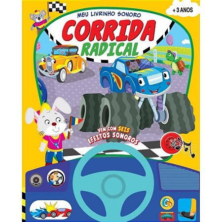 Livro Sonoro Corrida Radical 19,5X25CM