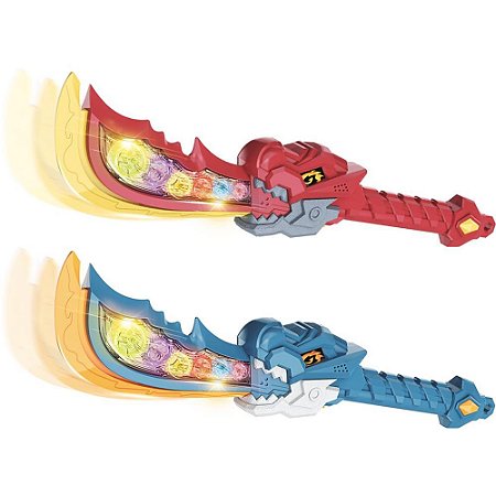 Fantasia Acessorio Espada Dino Power C/LUZ e Som