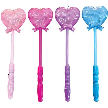 Fantasia Acessorio Varinha Magica Coracao C/LUZ