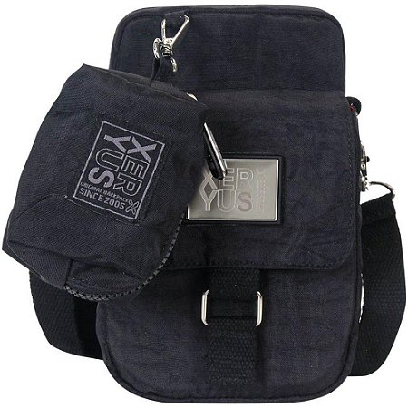 Bolsa Feminina BAG TRENDY 03 Preta Lateral