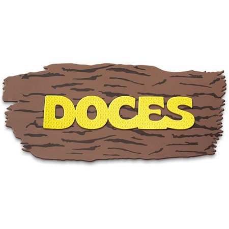 Artigo para Decoracao EVA Junino Doces 57X24CM