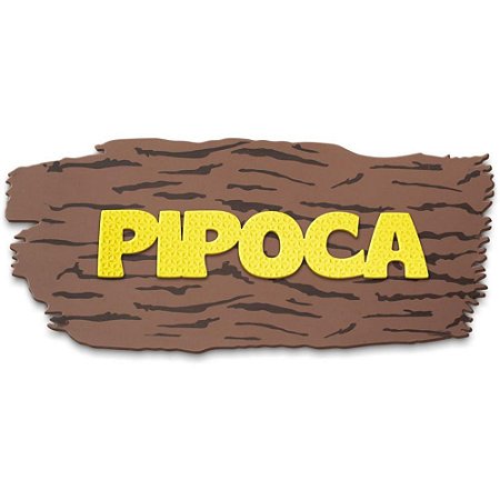 Artigo para Decoracao EVA Junino Pipoca 57X24CM