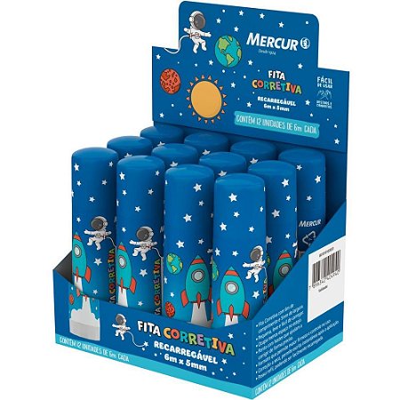 Corretivo em Fita Recarreg. 5MMX6M Sistema Solar CX.C/12