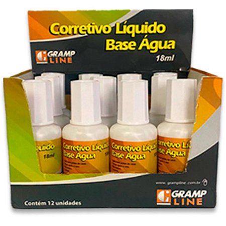 Corretivo 18ML Liquido CX.C/12