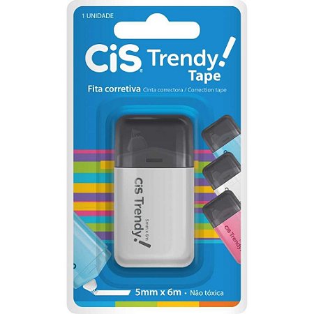 Corretivo em Fita CIS TRENDY 5MMX6M.