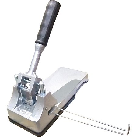 Perfurador de Papel Ferro Fundido P/100 FLS. Cinza