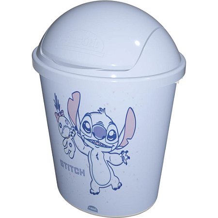 Lixeira STITCH FLIP TOP 3,9L