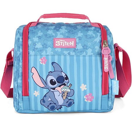 Lancheira Termica STITCH MAO/OMBRO PINK