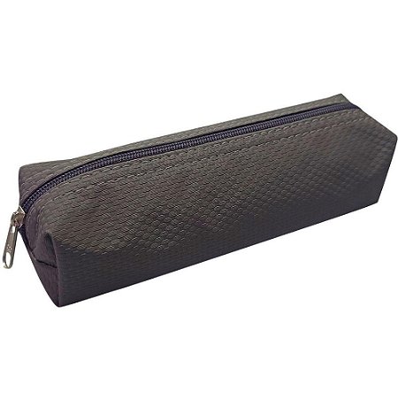 Estojo Simples Teen Cinza P/40 Lapis