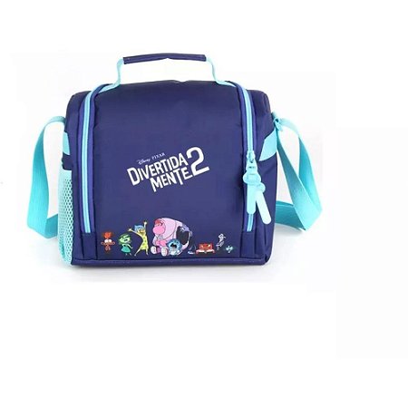 Lancheira Termica Divertidamente MAO/OMBRO Azul