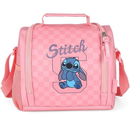 Lancheira Termica STITCH MAO/OMBRO Rosa (6926845717153)