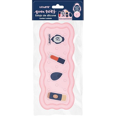 Estojo Simples Bruna Tavares Silicone C/PINS